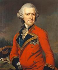 Portrait of Karl Ludwig Friedrich Duke of Mecklenburg-Strelitz in 18th century attire