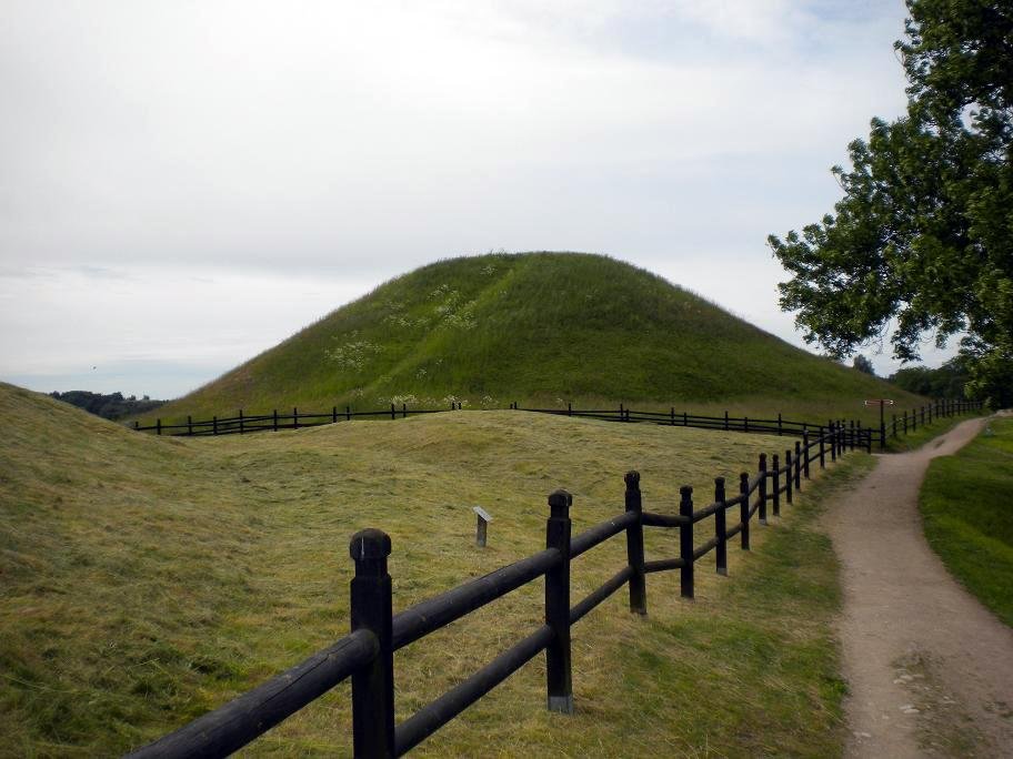 The western royal tumulus at Old Upsala known as Thor's Mound or Torshögen
