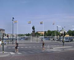 Scenic view of Stockholm, Sweden with water and historical buildings