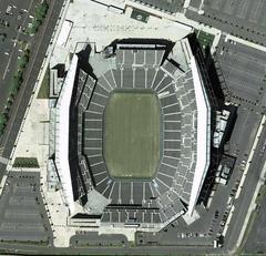 Lincoln Financial Field in Philadelphia at dusk