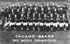 Chicago Bears team photo from 1943