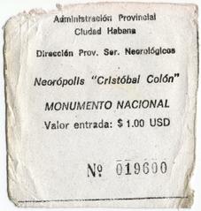 Colón Cemetery, Havana