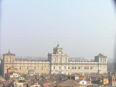 Palazzo Ducale viewed from the Ghirlandina tower in Modena, Italy
