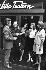 Actors of Lilla Teatern Helsinki 1967 Lasse Pöysti Bengt Ahlfors Lisa Bergström Elina Salo Birgitta Ulfsson