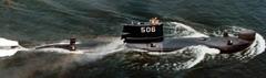 Italian submarine Toti sailing