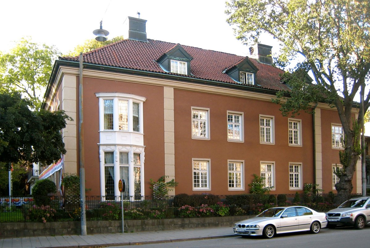 Embassy of Malaysia building in Stockholm, Sweden