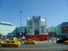 Exterior view of Cevahir AVM shopping mall in Istanbul