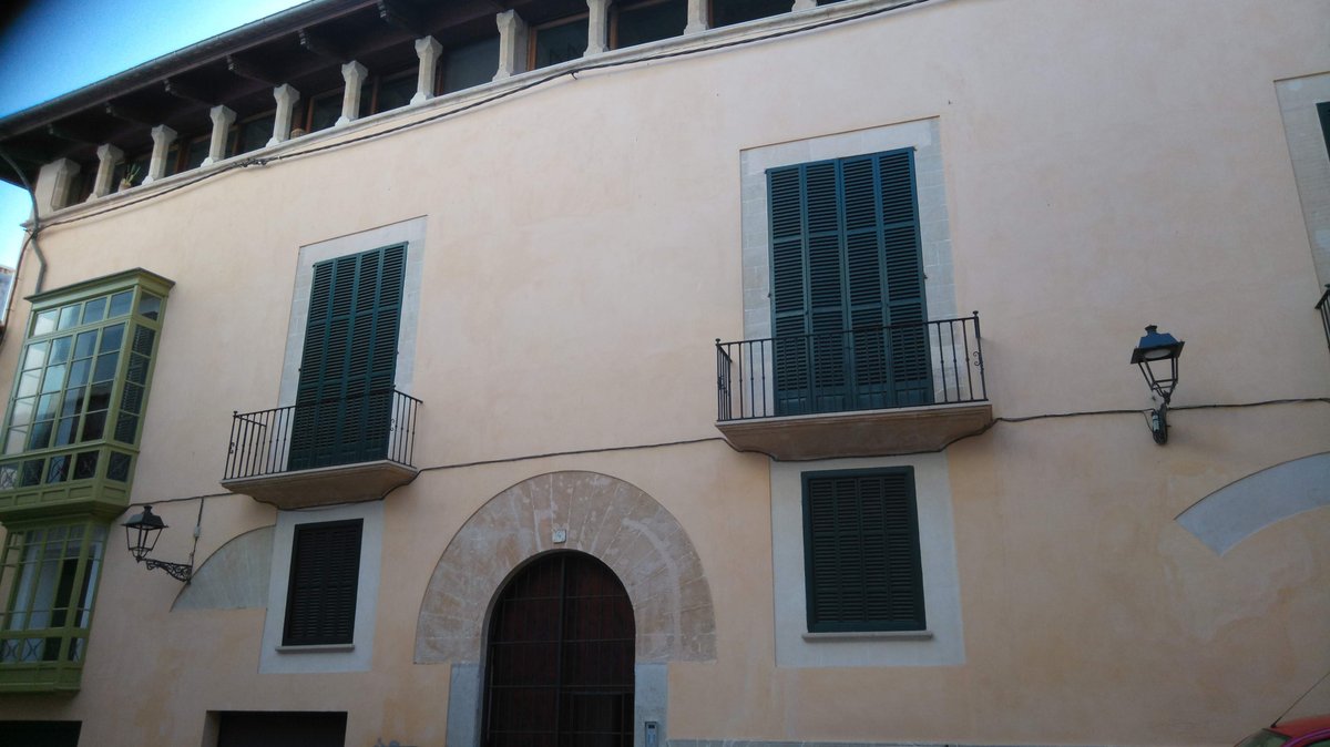 Can Pasqual traditional building in Palma Spain