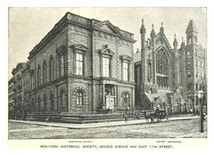 New York Historical Society building at Second Avenue and East 11th Street