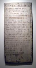 Price list for the Niantic Toll Bridge with toll fees in NYHS