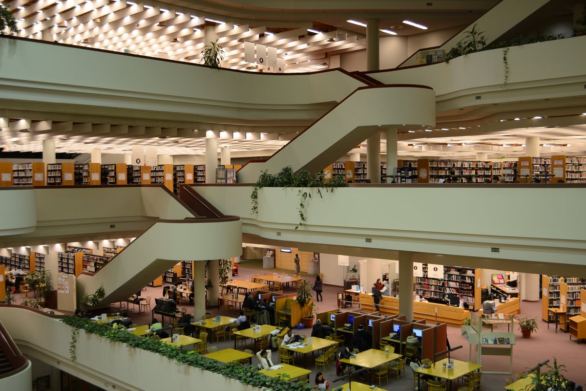 Toronto Reference Library building exterior in daylight