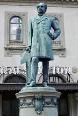 Statue of Nils Ericson at Stockholm Centralstation