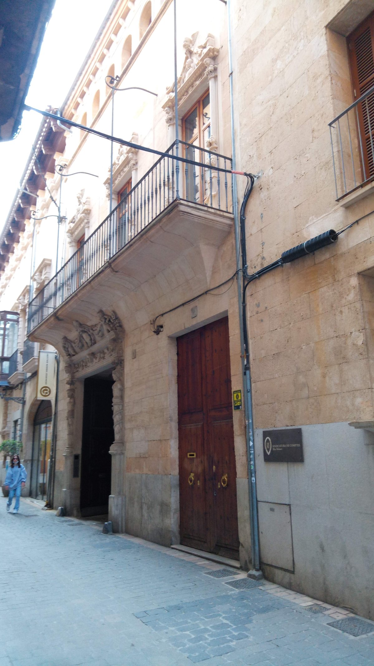 Can Sales Menor historic building in Palma Spain