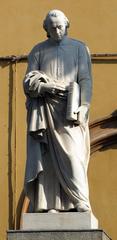 Statue of Ludovico Antonio Muratori in Modena Italy