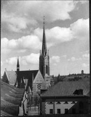 Oscarskyrkan church building exterior view towards the east