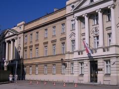 Croatian Parliament Palace in Zagreb