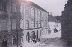 Saborna crkva on St. Mark's Square before 1907 reconstruction