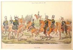 Polish soldiers in 1800 historic uniforms at Museo nazionale del Risorgimento italiano
