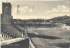 Aerial view of Stadio Renato Dall'Ara, home stadium of Bologna FC
