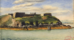 Fort de la cité in Saint-Malo by Paul Joseph Corta