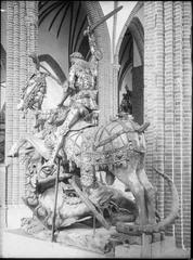 Sculpture of Saint George and the Dragon by Bernt Notke in Stockholm's Storkyrkan