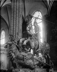 Statue of Saint George and the Dragon by Bernt Notke at Storkyrkan in Stockholm