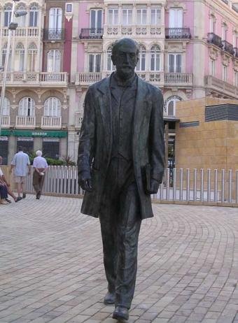 Statue of Nicolás Salmerón in Almería, Spain