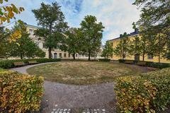 Naval Academy building on the island of Pikku Mustasaari in Suomenlinna, Finland
