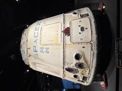 SpaceX Dragon C108 spacecraft at California Science Center work in progress gallery