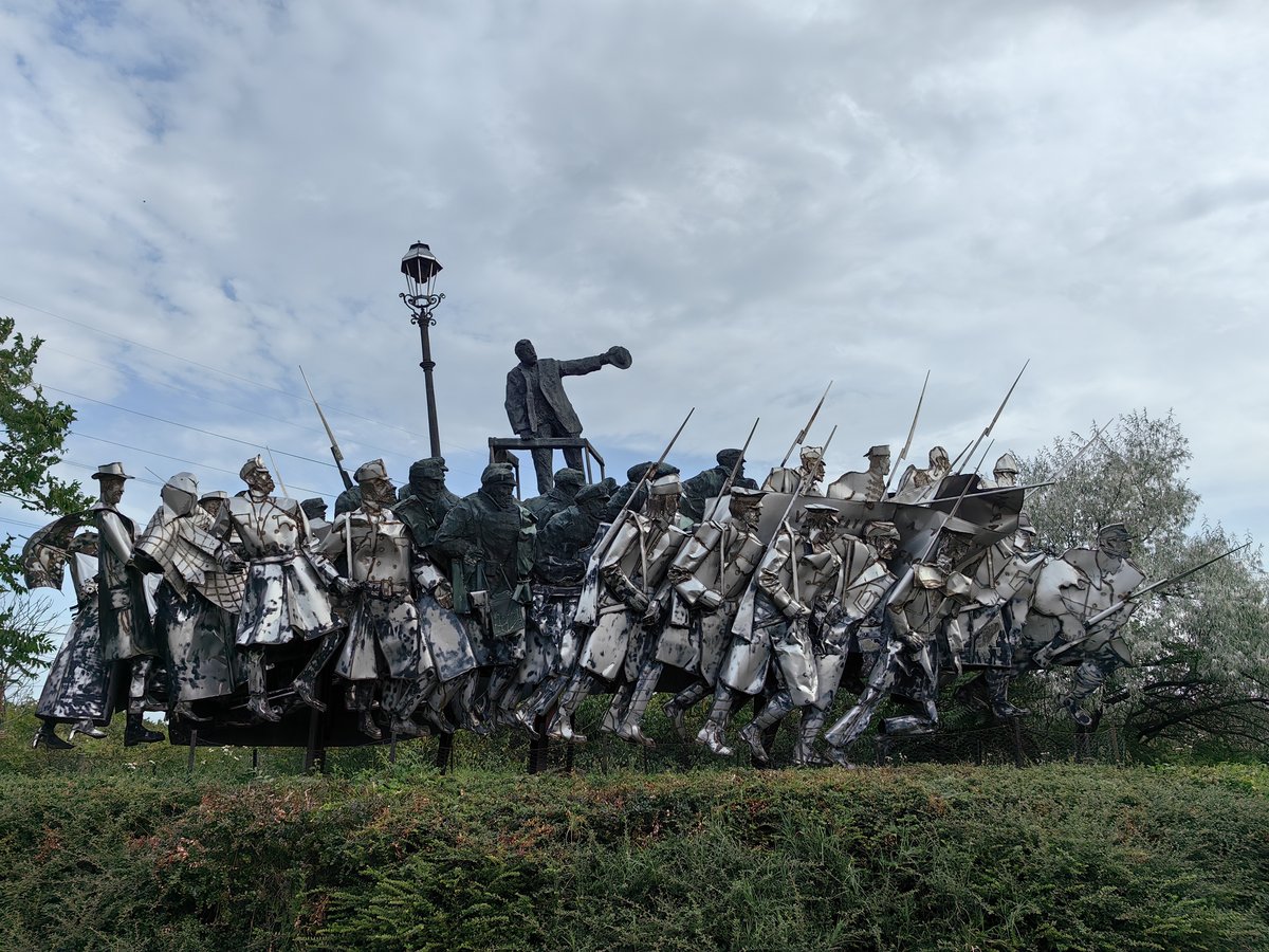 Memento Park in Budapest showcasing Soviet-era statues and memorials