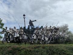Memento Park in Budapest showcasing Soviet-era statues and memorials
