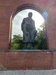 Statue of Lenin at Memento Park in Budapest