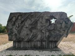 War memorial of the Buda Volunteers Regiment at Memento Park, Budapest