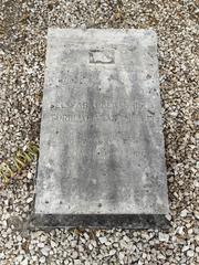 Liberation memorial stone in Memento Park, Budapest
