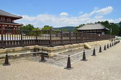 Kofuku-ji Temple Chu-mon Gate Ruins in Japan