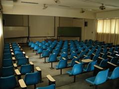 Classroom EGB08206 at Faculty of Engineering, Chiang Mai University with desks and chairs