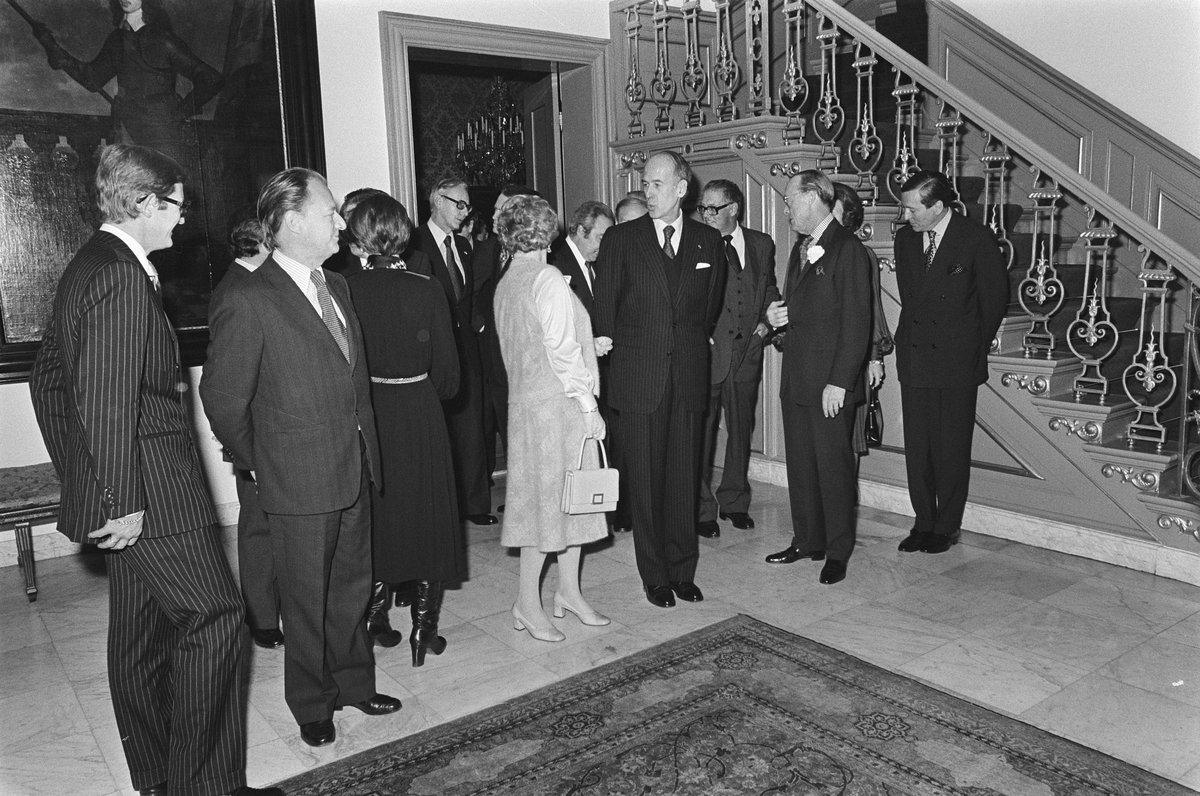 Meeting of European Community leaders at Huis ten Bosch in The Hague on November 29, 1976