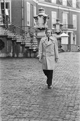 Jan Terlouw arriving at Huis ten Bosch in The Hague in 1977