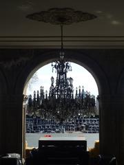 View of Castillo de Chapultepec, historic castle in Mexico City, Mexico