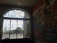 Castillo d Chapultepec historic castle surrounded by trees under blue sky