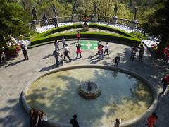 View of Castillo de Chapultepec in Mexico City under clear sky