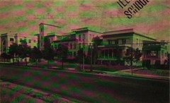 Street view of Children's Hospital Los Angeles in 1928