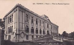 Elegant exterior of Hôtel du Résident Supérieur in Hanoi