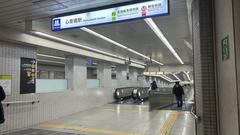 Osaka Metro connecting passage between Yotsubashi and Shinsaibashi stations