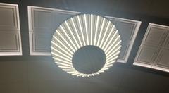 Osaka Metro station lighting