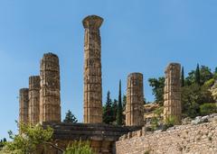 Temple Of Apollo In Delphi