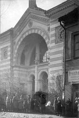 Choral Synagogue in Vilnius 1916 exterior view