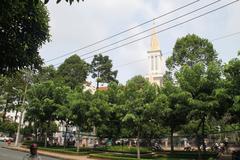 Huyen Sy Roman Catholic Church in Cholon, Ho Chi Minh City Saigon