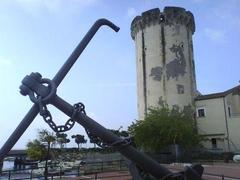 Torre di Mola tower in Formia Italy with clear sky