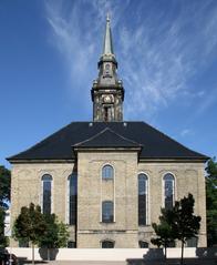 Christians Kirke church building in Copenhagen, Denmark
